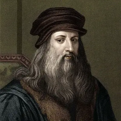 Portrait de Léonard de Vinci