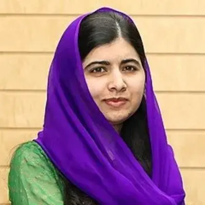 Portrait de Malala Yousafzai